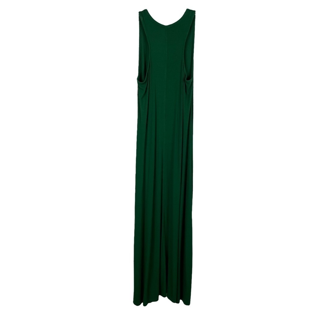 Daily Ritual Green Ribbed Racerback Maxi Dress - Picture 7 of 10